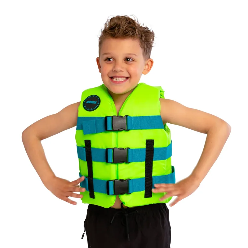 Jobe Nylon Vest Unisex Youth Lime Green 30/40kg